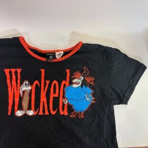 VTG 1997 WB Warner Bros Wicked Bugs Bunny Witch Hazel‎ Halloween Womens L Tee